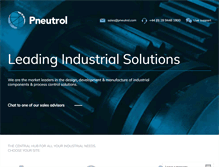 Tablet Screenshot of pneutrol.com